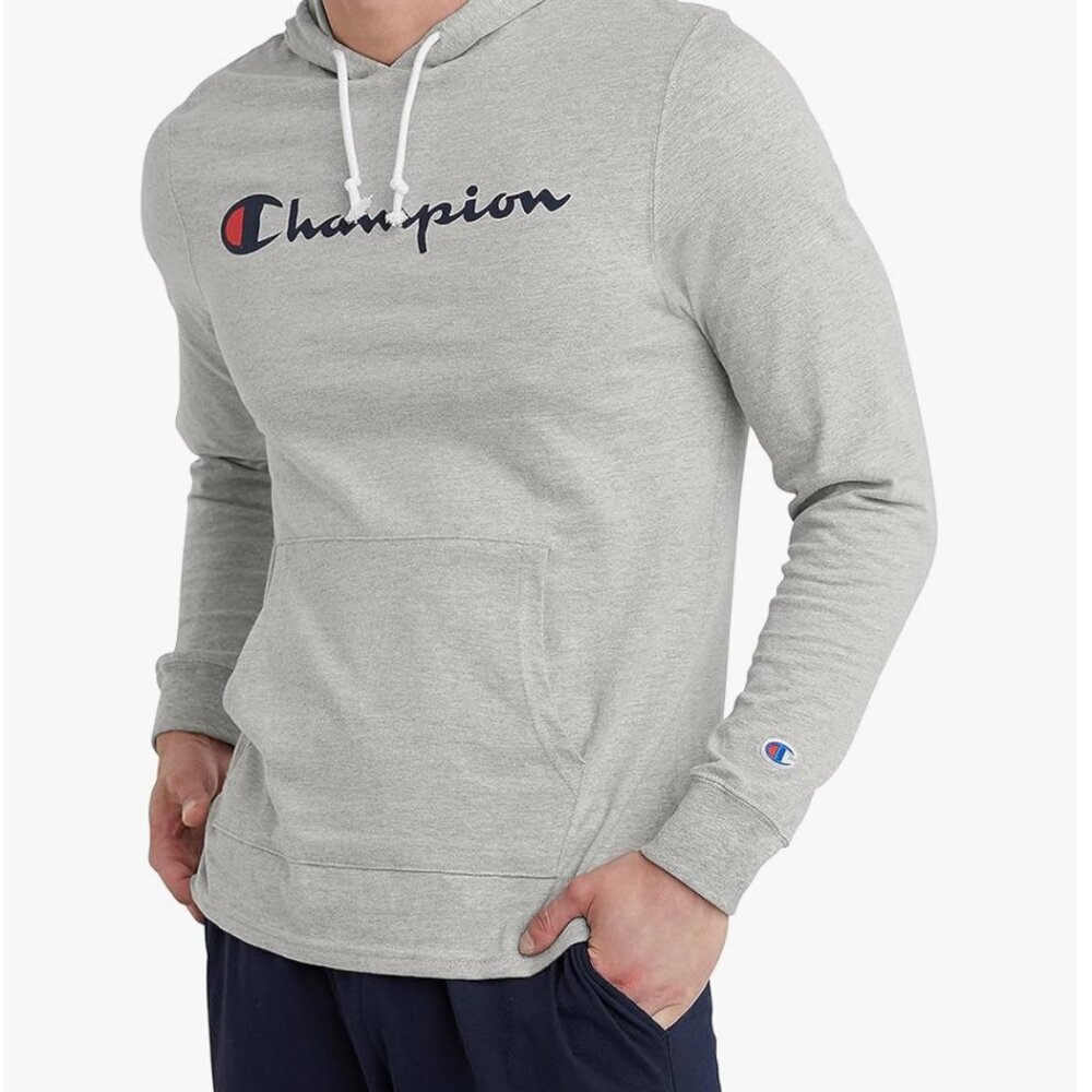 NWT Champion Men's Hoodie, Midweight Hoodie, Soft and Comfortable T-shirt SMALL - Picture 2 of 4